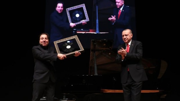 Fazıl Say ja presidentti Erdoğan