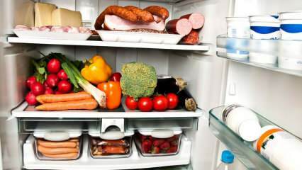 Kuinka elintarvikkeet säilyvät tarkimmin? Ruoat, joita ei pidä laittaa jääkaappiin... 