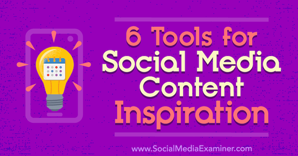 6 sosiaalisen median sisällön inspiraation työkalua, Justin Kerby sosiaalisen median tutkijasta.