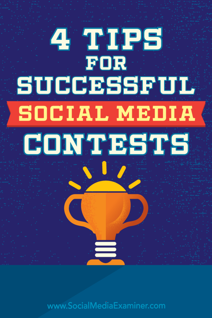 James Schererin 4 vinkkiä onnistuneeseen sosiaalisen median kilpailuun sosiaalisen median tutkijalla.