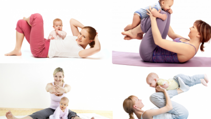 Mitä harjoituksia tulisi tehdä synnytyksen jälkeen? Vatsan kiristävät liikkeet