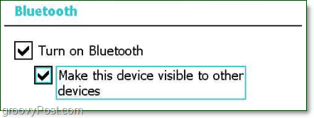 tee Bluetooth-laitteestasi löydettävissä