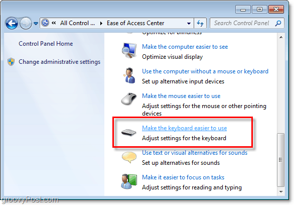 Kuinka poistaa tarttuvat avaimet ja suodattaa avaimet Windows 7: ssä