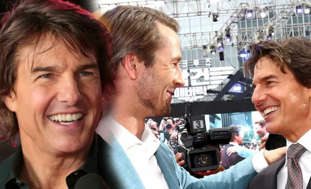 Tom Cruisen tunnustus kuuluisalta näyttelijältä Glen Powellilta! 