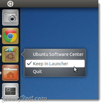 Kuinka lisätä, poistaa ja tilata sovelluksia Unity Launcher -sovelluksessa