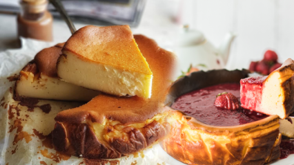 Kuinka tehdä viime aikojen kuuluisa San Sebastian -juustokakku?