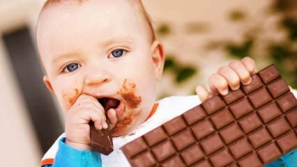 Voivatko vauvat syödä suklaata? Suklaamaito resepti vauvoille