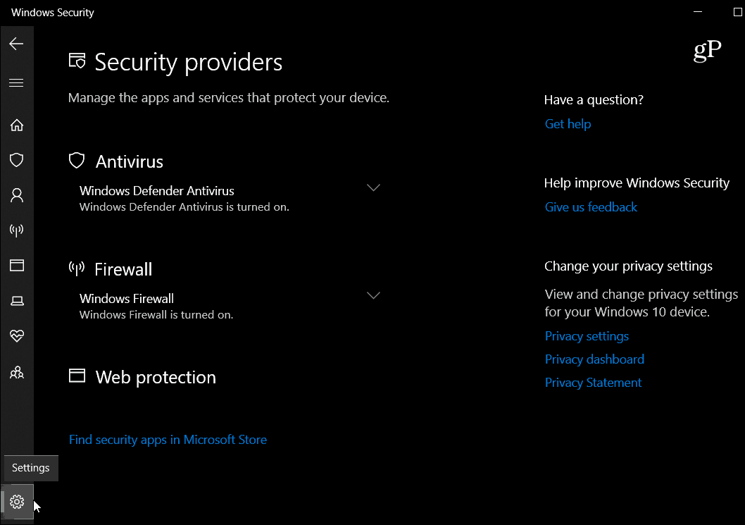 Uutta Windowsin 10. lokakuuta 2018 päivittämiin suojausasetuksiin