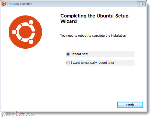 ubuntu-asennus valmis
