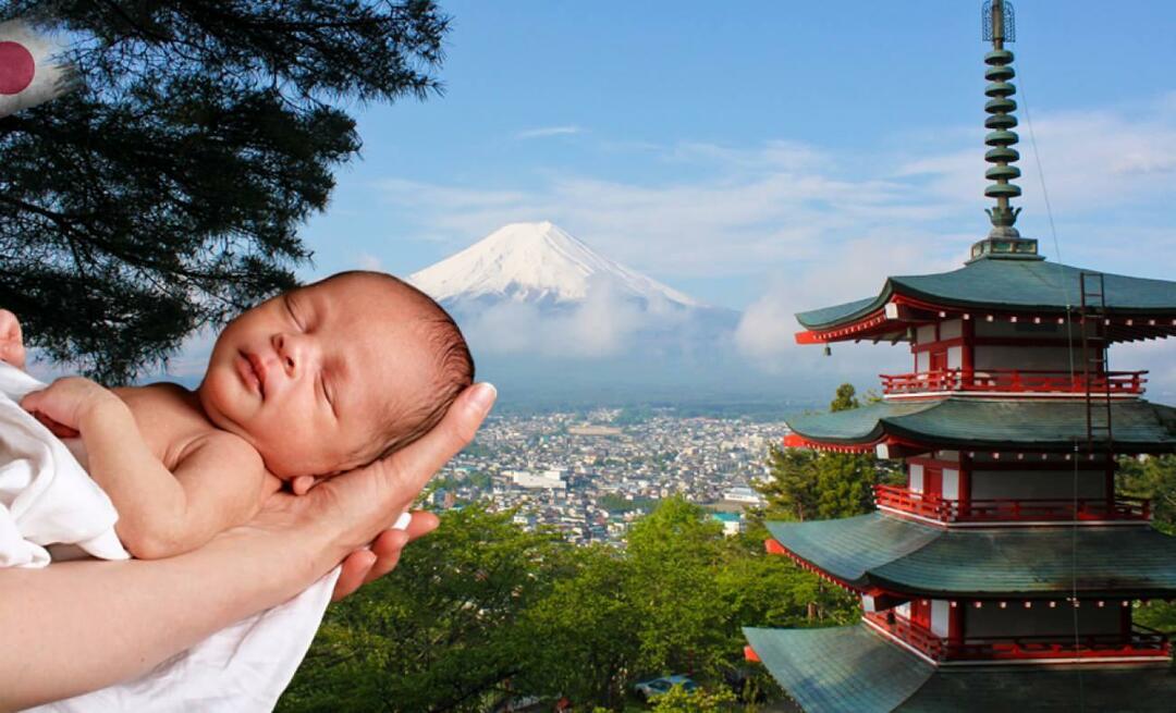 Ensimmäinen Japanissa! Vastasyntyneiden määrässä ennätyslasku