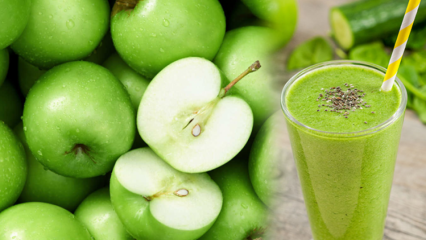 Mitä hyötyä vihreistä omenoista on? Jos juot vihreää omena- ja kurkkumehua säännöllisesti ...