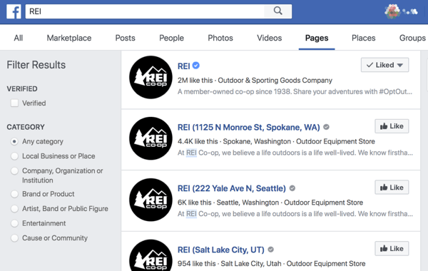 Facebook-sijaintisivut helpottavat ihmisten löytämistä lähellä olevista kaupoista ja toimistoista.