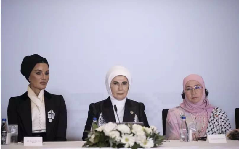 Yksi sydän Palestiinan johtajien vaimoille -huippukokouksen lehdistötiedote