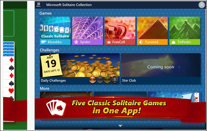 Microsoft Solitaire -kokoelma on nyt saatavana iOS: lle ja Androidille
