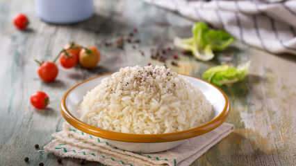 Kuinka keittää riisiä köli-menetelmällä? Paahtaminen, salma, keitetyt riisitekniikat