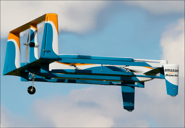 Amazon Prime Air -toimitus on tarkoitus aloittaa pian