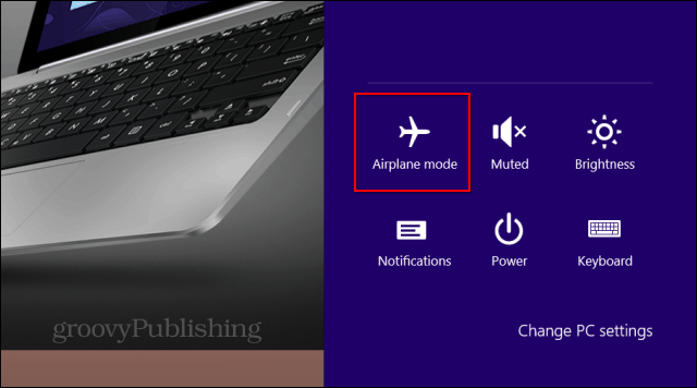 Windows 8.1 -vinkki: Lentokonetilan hallinta