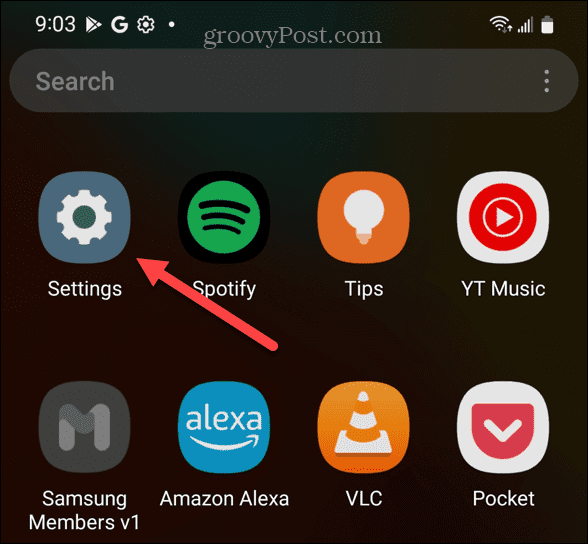 Android-asetukset