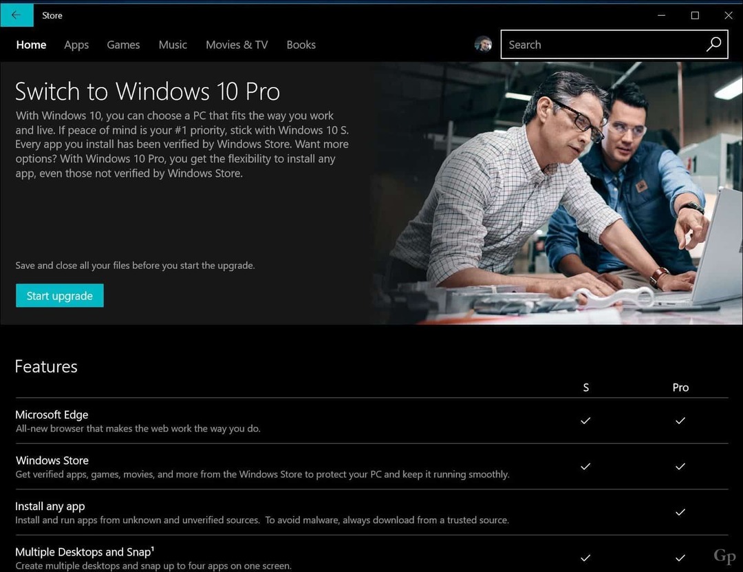 Microsoft tekee Windows 10 S Edition: n asentamisesta kaikille helpon