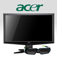 Acer vapauttaa näytön, jossa on sisäänrakennettu 3D-vastaanotin