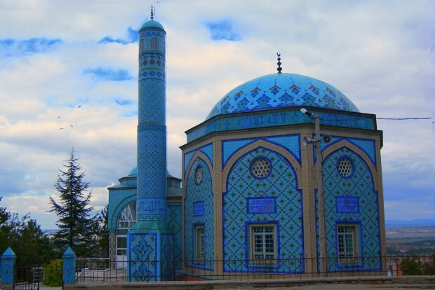 Laatoitettu moskeija