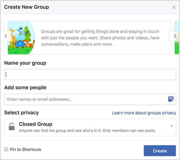 Facebook luo uuden ryhmän