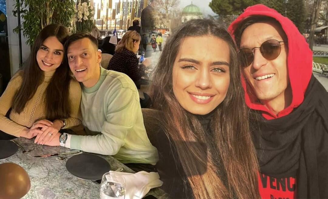 Mesut Özil, josta tuli isä toisen kerran, huusi rakkauttaan Amine Gülşelle! Vihollinen halkeilee