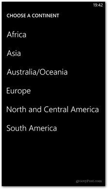 Windows Phone 8 -karttoja on saatavana mantereelta
