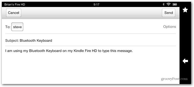 Kuinka kytkeä Bluetooth-näppäimistö Kindle Fire HD: hen