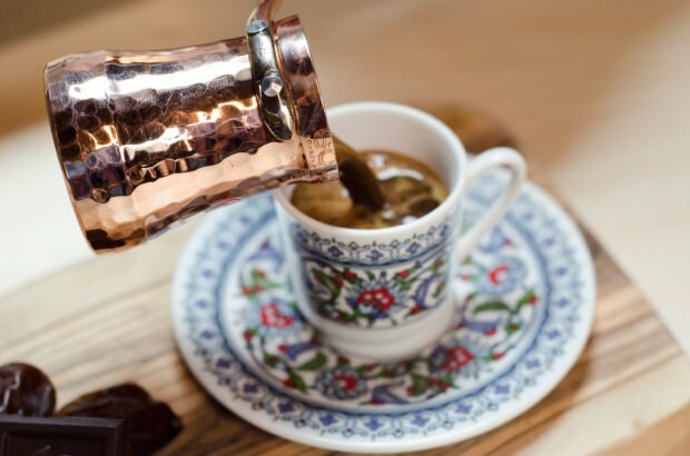 käytännöllinen turkkilainen kahvi