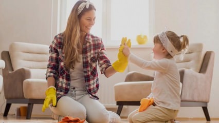 Kuinka aloittaa talon siivous lukukaudella?