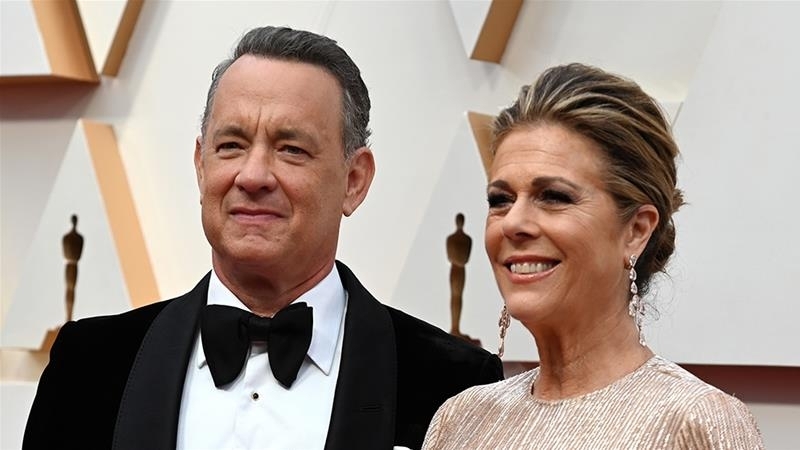 Tom Hanks ja hänen vaimonsa Rita Wilson