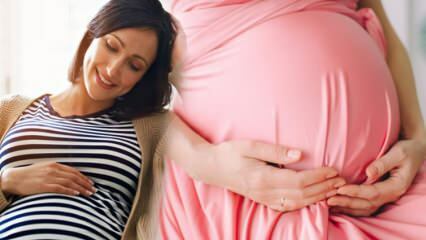 Onko vatsan ruskea juova merkki raskaudesta? Mikä on napaviiva Linea Nigra raskauden aikana?