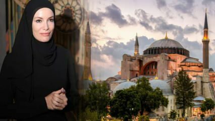 Hagia Sophia -moskeijan jakaminen Gamze Zeynep Özçelikiltä!