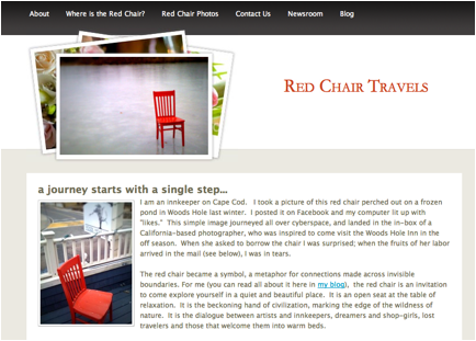 punainen tuoli blogi