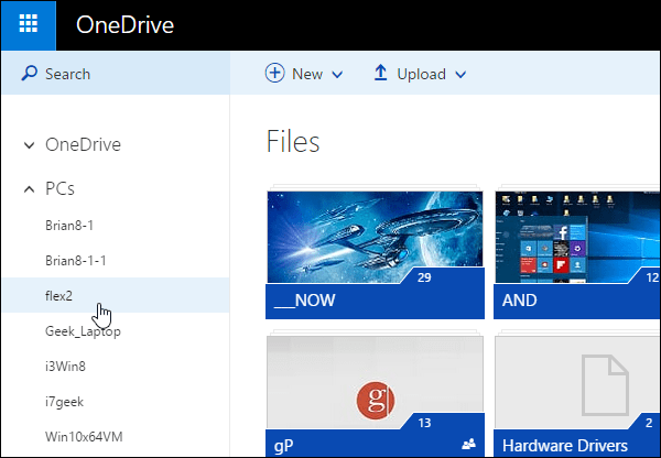 OneDrive-laitteet