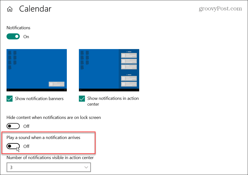 Poista sovellusten ilmoitusäänet käytöstä Windowsissa