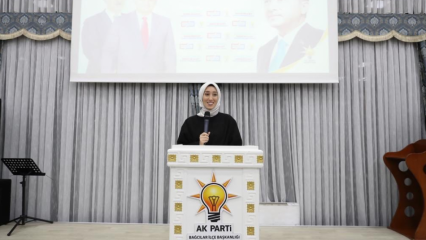 AK-puolueen Istanbulin kansanedustaja Rümeysa Kadak puhui heidän hankkeistaan