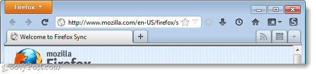 Firefox 4 -välilehtipalkki käytössä