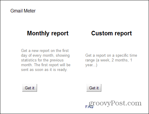 Gmail Meter -raportti