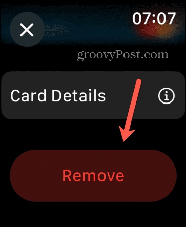 Apple Pay Remove Apple Watchissa