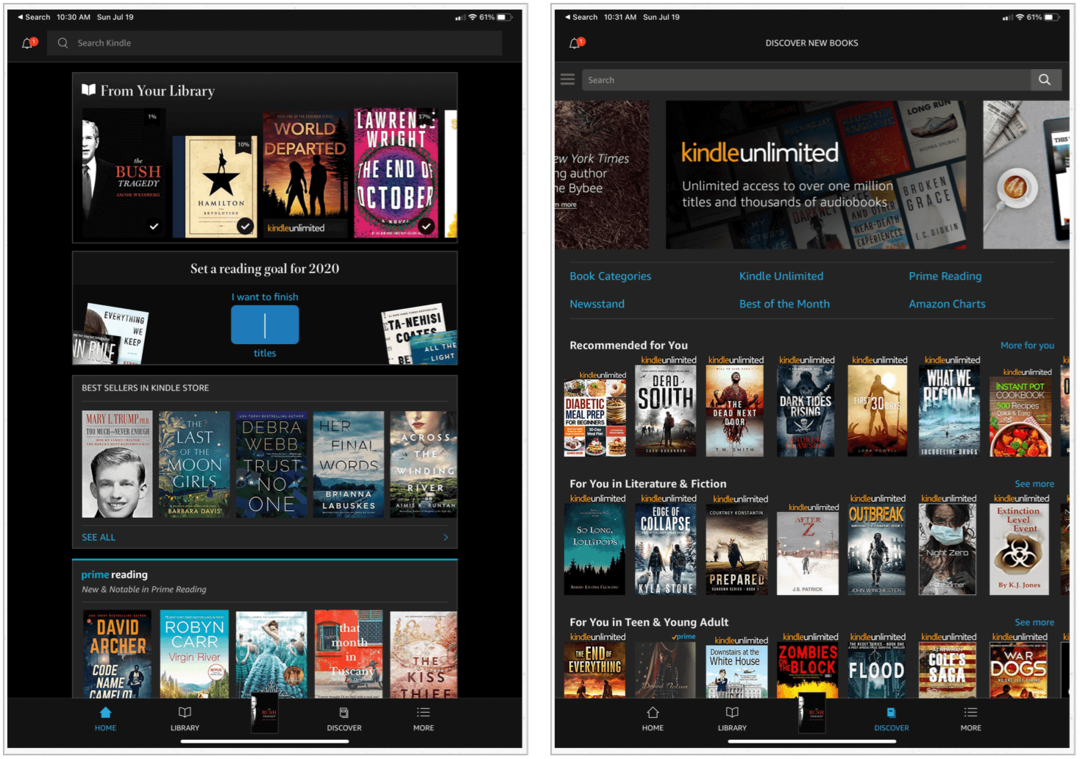 Amazon Kindle iPadilla