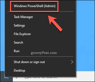 Windows Käynnistä PowerShell