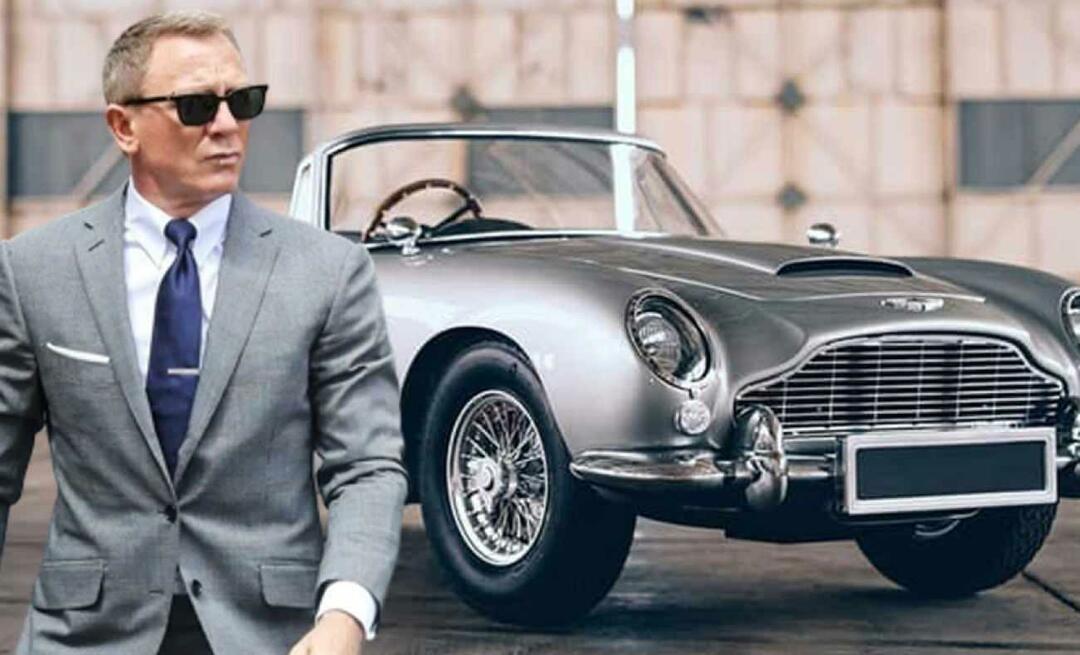 James Bondin superluksusauto myyty huutokaupassa! Vastaanottaja maksoi virallisesti omaisuuksia