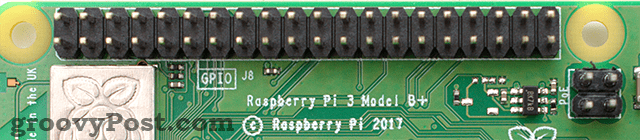 Vadelma Pi 3 B + GPIO -tapit