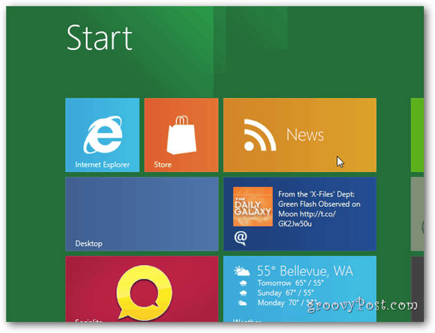Windows 8 Metro Desktop -uutiset