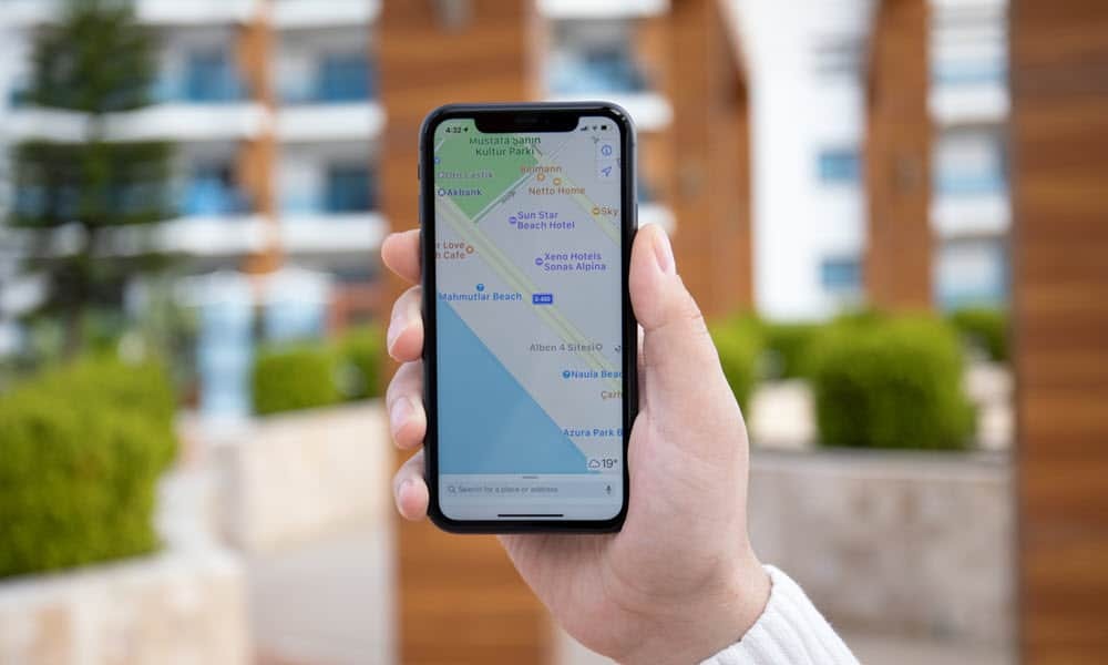 Apple Mapsin lataaminen offline-käyttöön