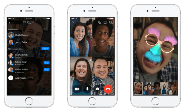 Facebook Messenger ottaa käyttöön ryhmävideopuheluominaisuuden Androidissa, iOS: ssä ja verkossa.