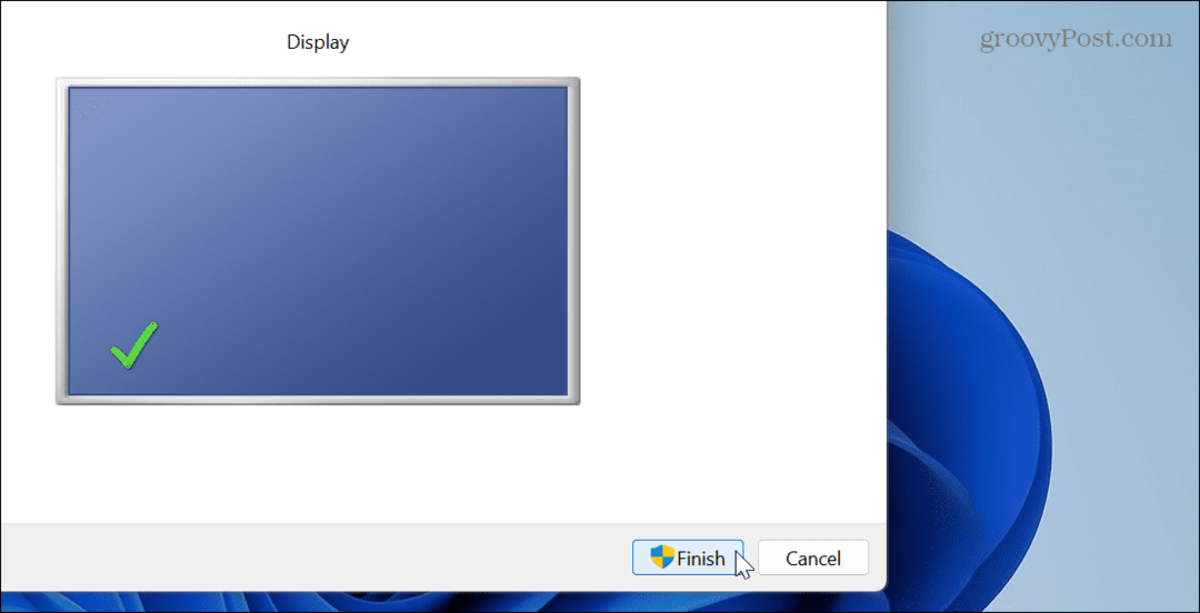 Epäselvän näytön korjaaminen Windows 11:ssä