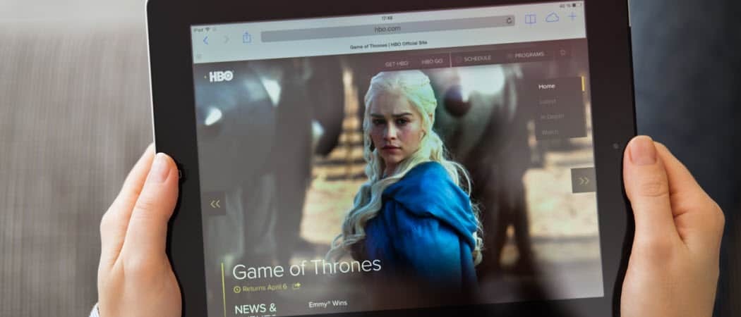 Kuinka peruuttaa HBO nyt iPhonen tai iPadin kanssa